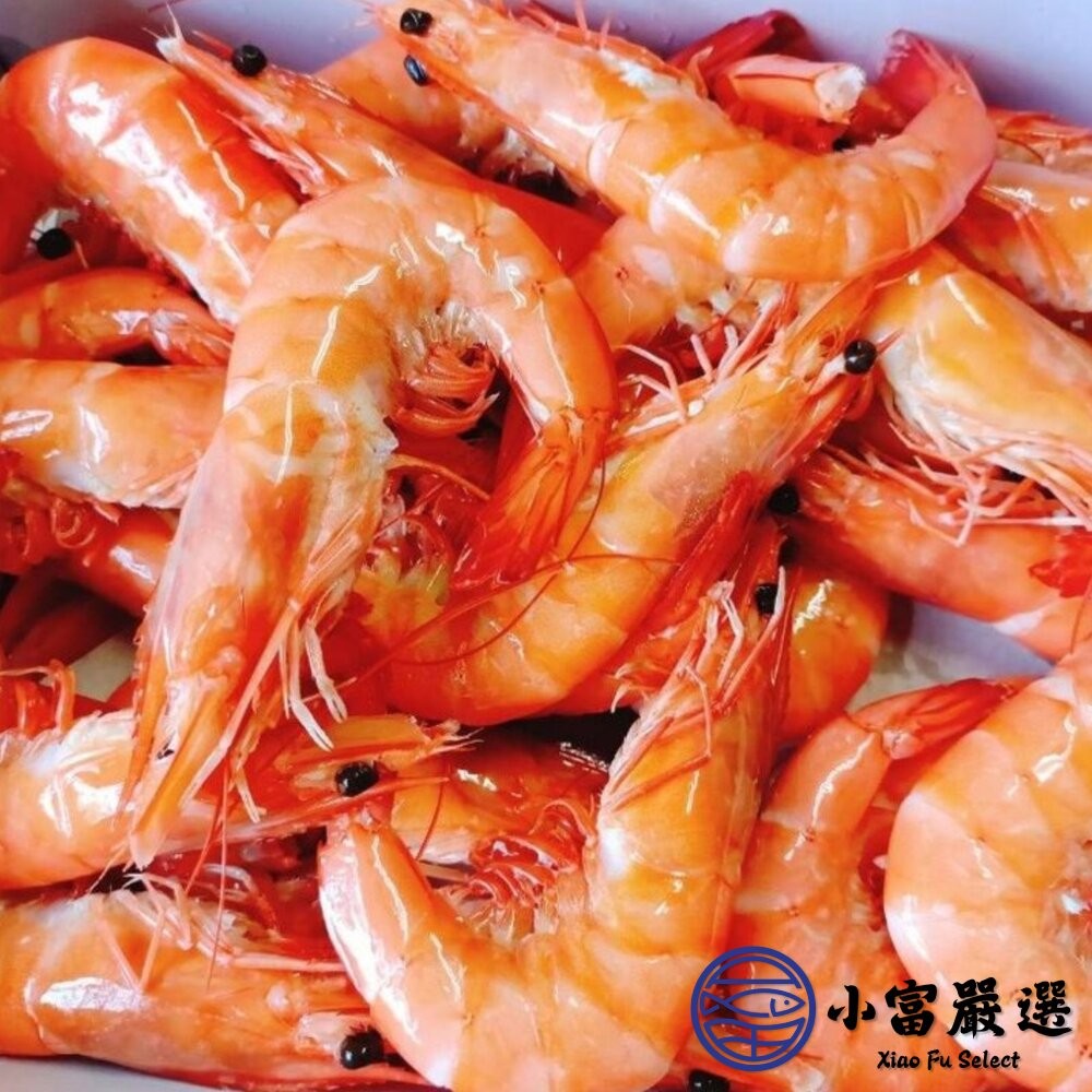 【小富嚴選】熟大白蝦 20/30 熟白蝦 超級大蝦 蝦肉Q彈 (1000g/包冰20%/盒) 送禮生鮮 火鍋海鮮-細節圖5