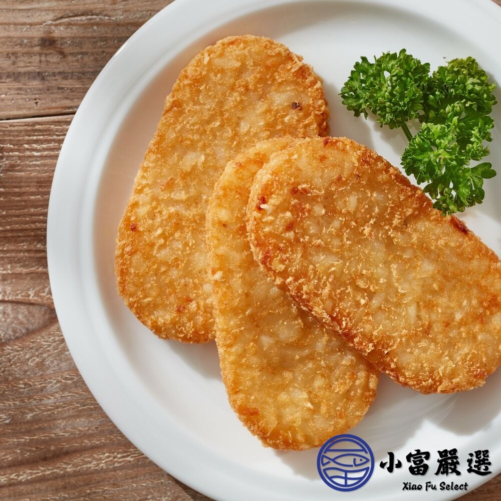 【小富嚴選】麥當當薯餅  四角薯餅 早餐薯餅 馬鈴薯餅 橢圓薯餅(630g/10片裝) 酥炸薯餅 早餐-細節圖3