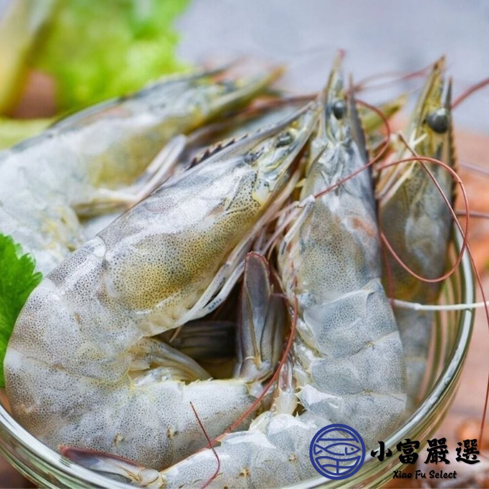 【小富嚴選】活凍頂級白蝦 生鮮蝦子 活凍白蝦  40/50 (巴拿馬/850g/盒) 生白蝦-細節圖3