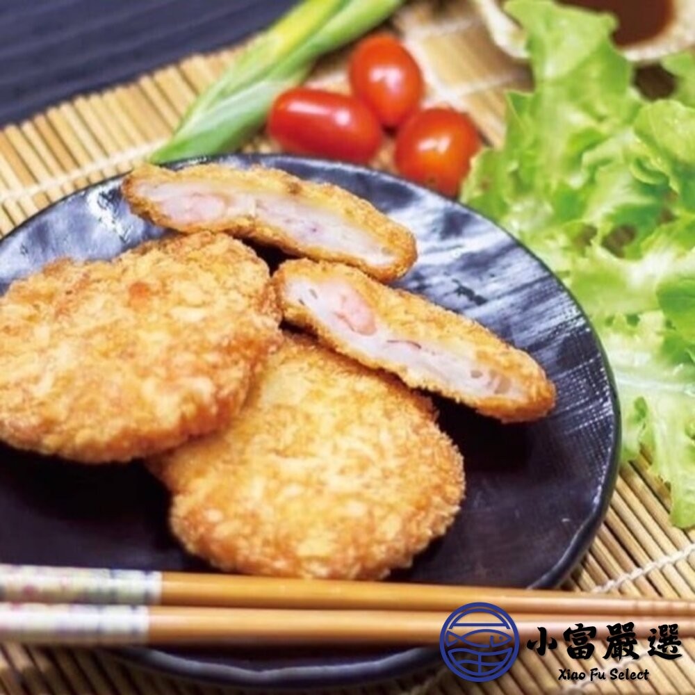 【小富嚴選】頂級花枝蝦排 炸花枝蝦排 花枝蝦排塊 (300g/10片/盒) 炸物 點心-細節圖7