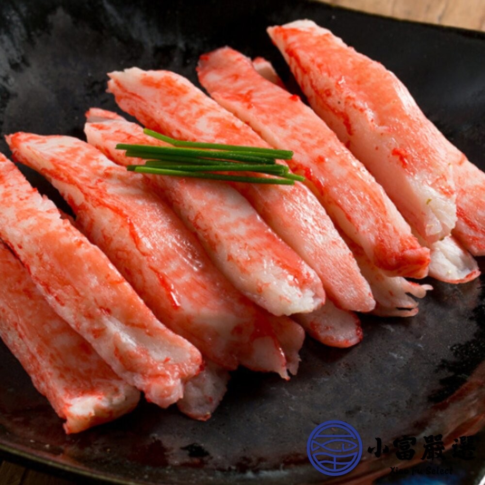 【小富嚴選】鱈場蟹味棒  日式風味蟹味棒  黑盤蟹味棒 開封即食 (270g/包) 蒸煮烤煎炸 火鍋 沙拉 涼拌-細節圖3