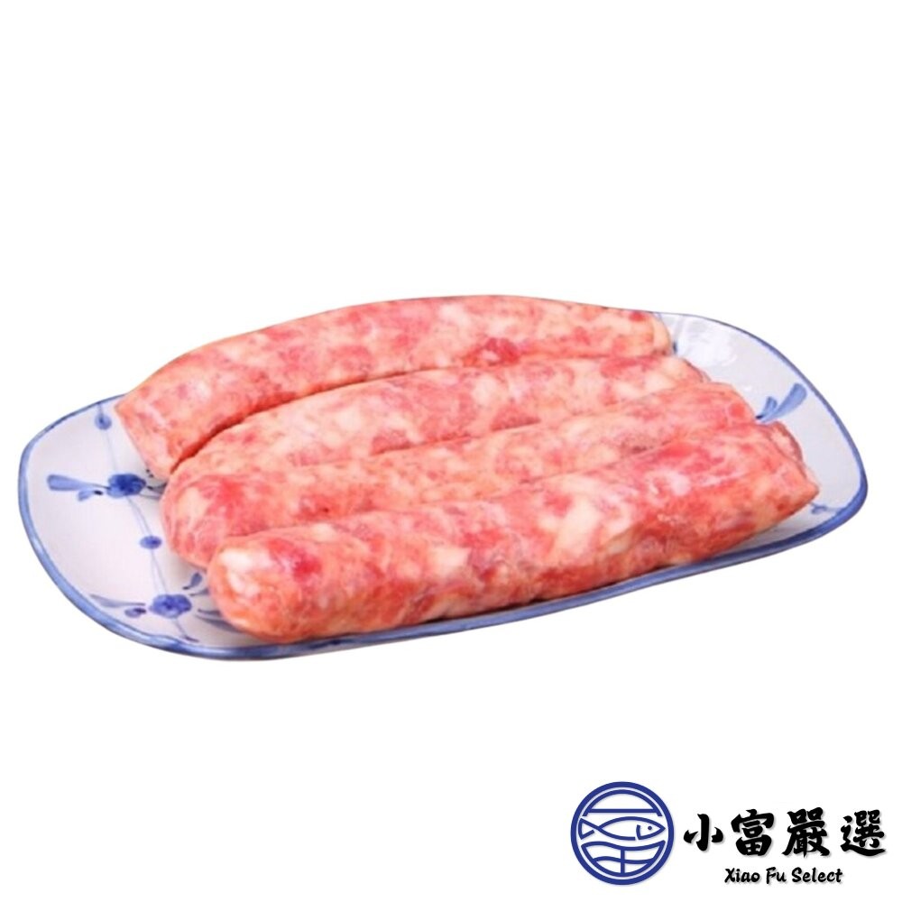 【小富嚴選】台灣美食 夜市美食 美式香腸 士林大香腸 (600g/包 2條裝) 露營 烤肉 家常菜-細節圖2