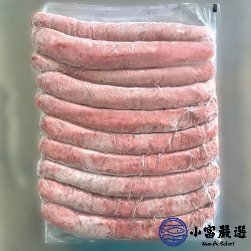 【小富嚴選】津谷美式香腸 士林大香腸 香腸 大香腸 美式香腸 (3000g/10條) 烤肉 煎香腸 中秋烤肉-細節圖2