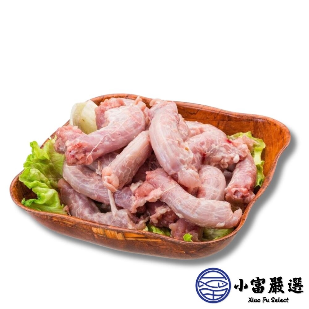 【小富嚴選】去皮雞脖子 去皮雞頸 雞脖子 雞頸部 (600g真空包裝) 鹵雞脖 薑母鴨-細節圖2