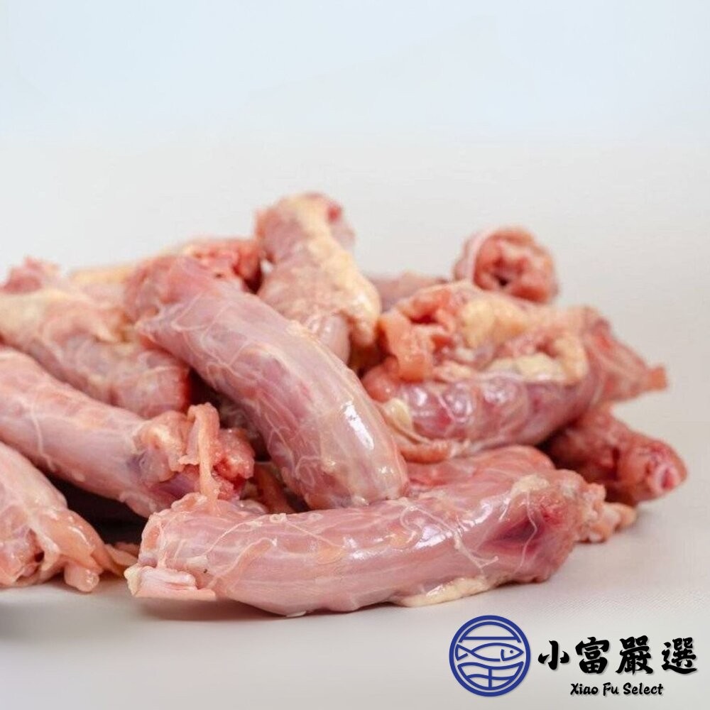 【小富嚴選】去皮雞脖子 去皮雞頸 雞脖子 雞頸部 (600g真空包裝) 鹵雞脖 薑母鴨-細節圖4
