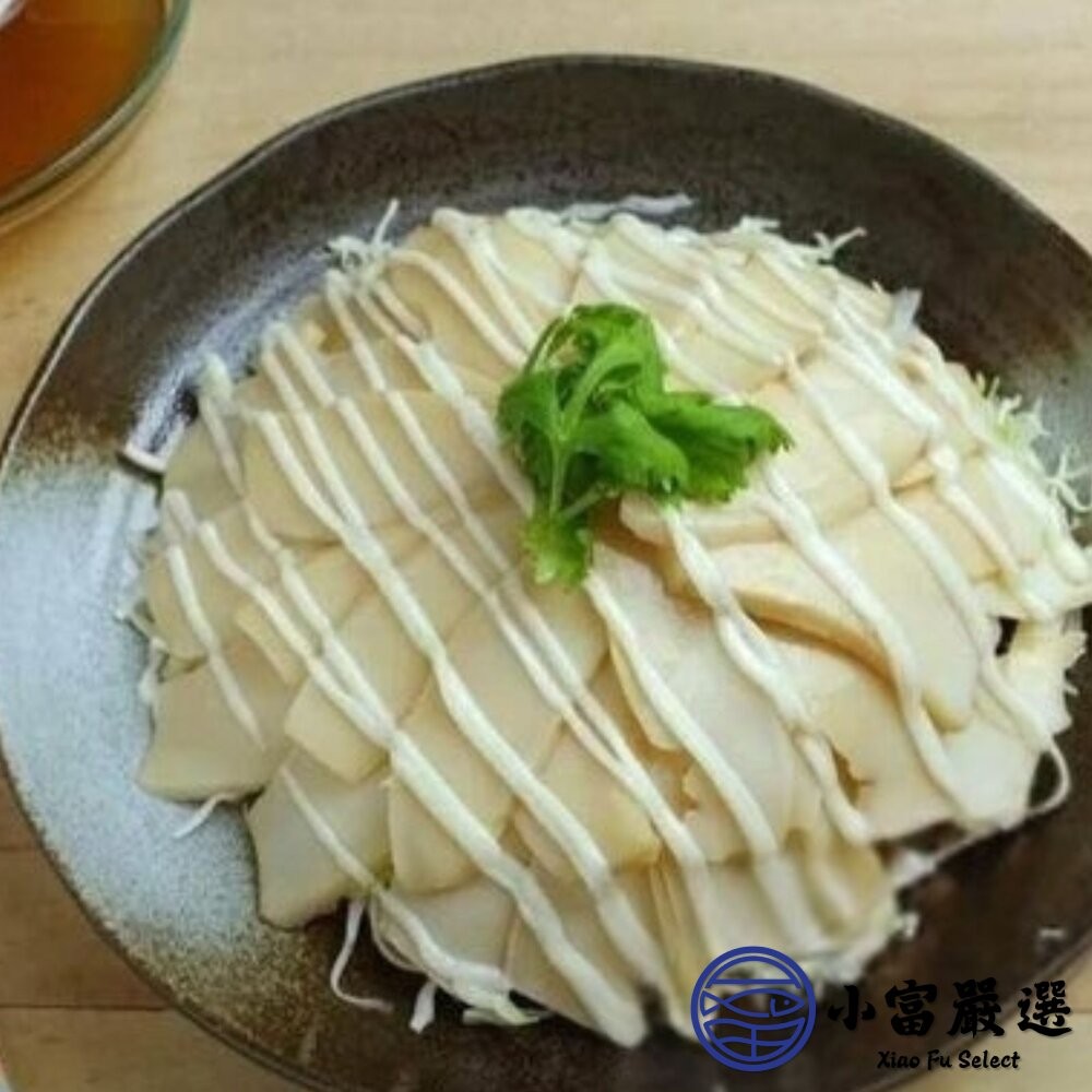 【小富嚴選】伊卡貴妃鮑魚片 伊卡貴妃鮑片 鮑魚片 (300g/包) 涼拌 即食海鮮 粥品配料 鮑味湯汁 手切片方便吃-細節圖3