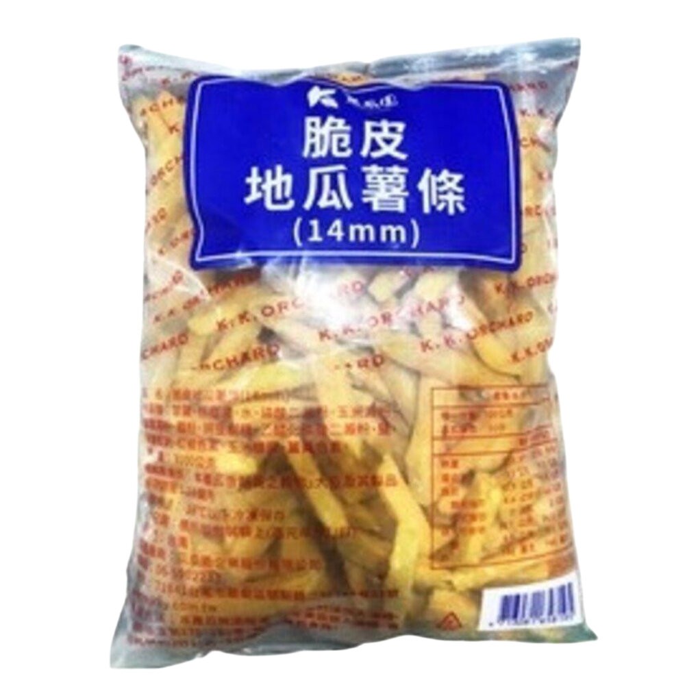【小富嚴選】瓜瓜園冷凍脆皮地瓜薯條 地瓜薯條 地瓜脆薯 14mm (3公斤/包) 瓜瓜園 地瓜薯條控 冷凍薯條必囤-規格圖3