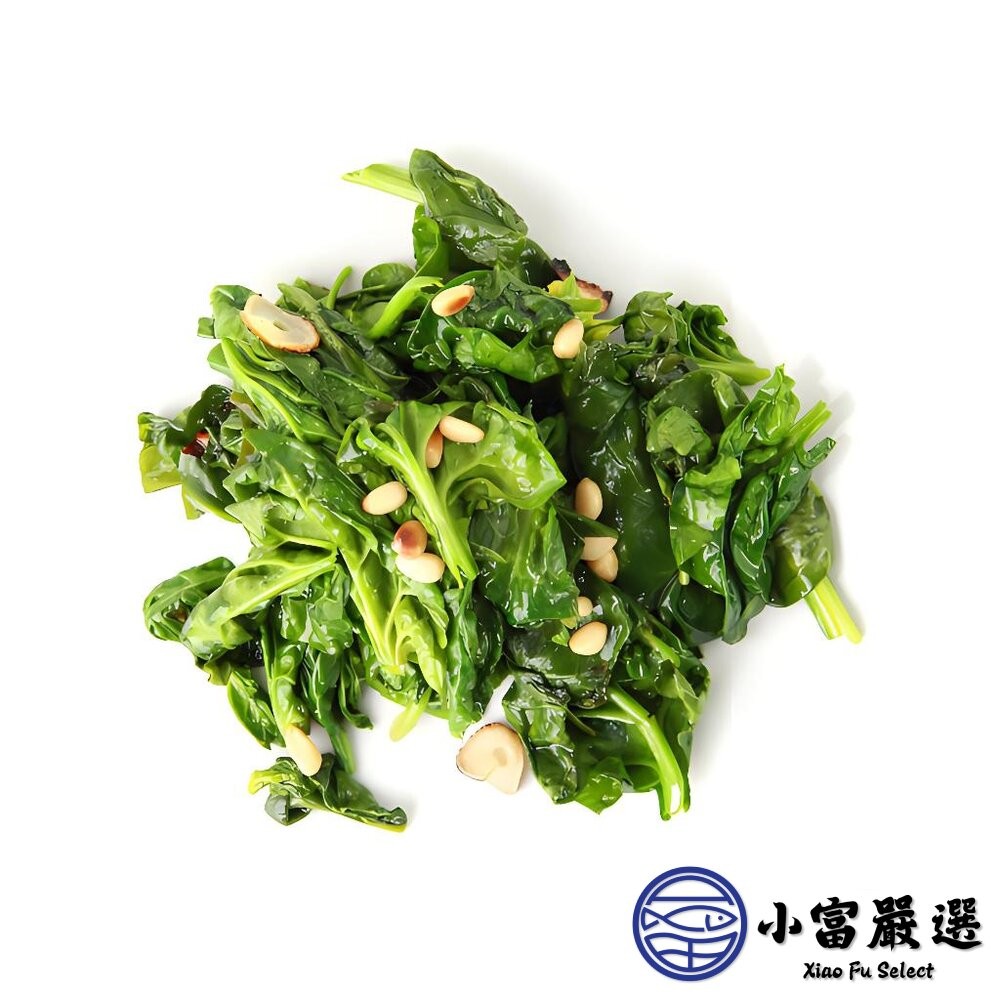 【小富嚴選】冷凍熟菠菜 菠菜 鮮凍菠菜 元氣蔬菜 無調味 (1000g/包) 健康生活 方便快捷 綠色蔬菜-細節圖2