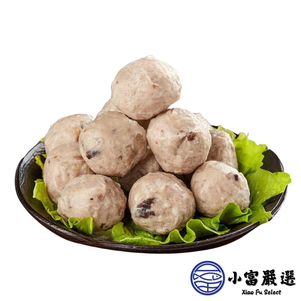 【小富嚴選】純手工製作 貢丸 香菇貢丸 香菇丸子 (600g/包) 火鍋料 丸子 炭烤 燒烤-細節圖2