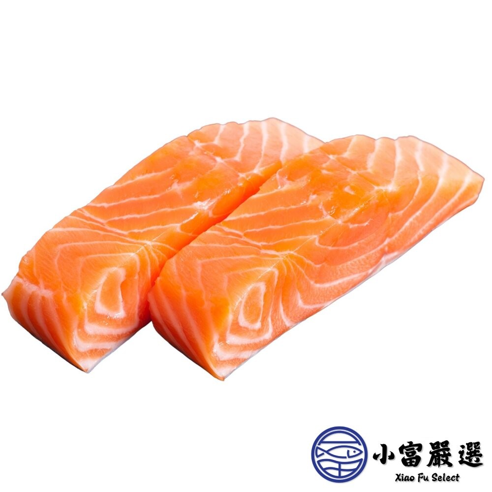 【小富嚴選】智利鮭魚 鮭魚菲力切塊P級 無紙板純重量 (100-150g/包) 香煎 露營 烤肉-細節圖2