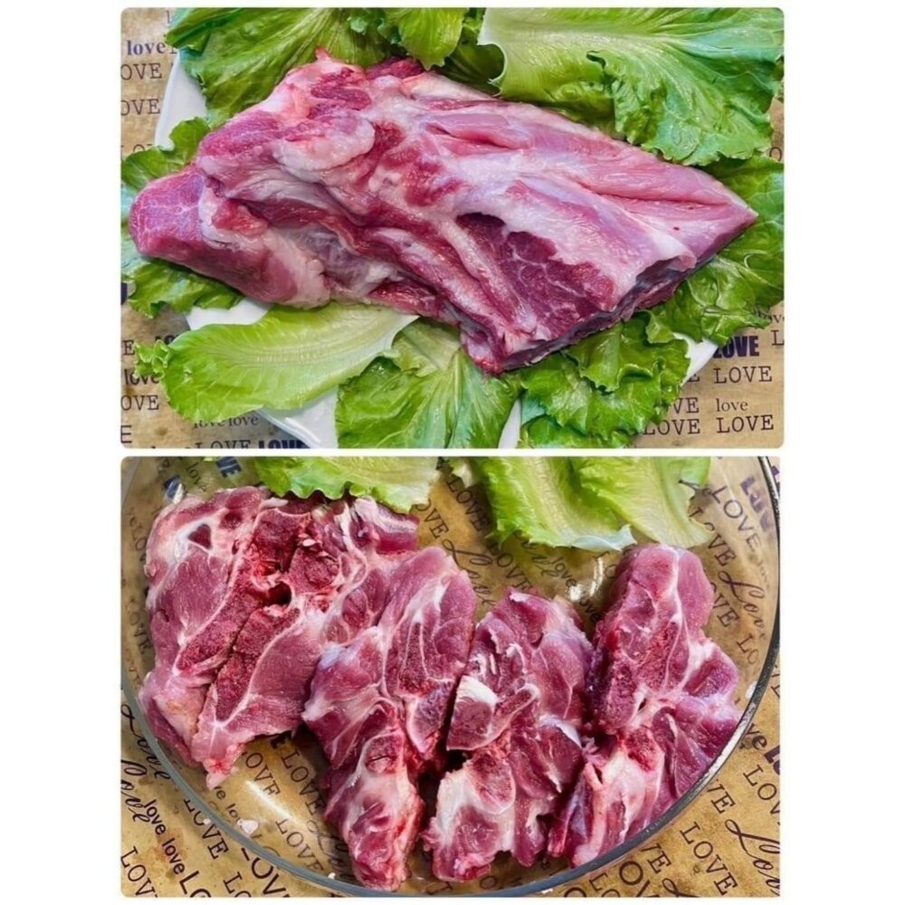 0117小富嚴選肉品豬肉類--生鮮梅花排骨切片(600G)特價130 另外有溏心蛋/白煮蛋/滷蛋-細節圖3