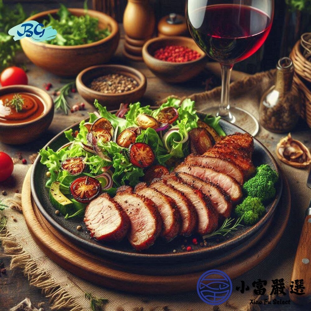 【小富嚴選】櫻桃鴨胸 櫻桃鴨菲力 櫻桃鴨排 櫻桃鴨胸肉 真空包裝 (180~220g/包) 櫻桃鴨胸 鴨胸-細節圖7