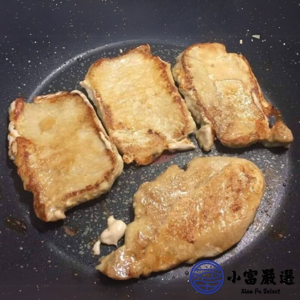 【小富嚴選】台灣溫體豬屠宰 厚切豬里肌肉排 豬肉排 豬排 (500g/包) 台灣豬肉 原肉切片 里肌肉推薦 鐵板燒-細節圖6