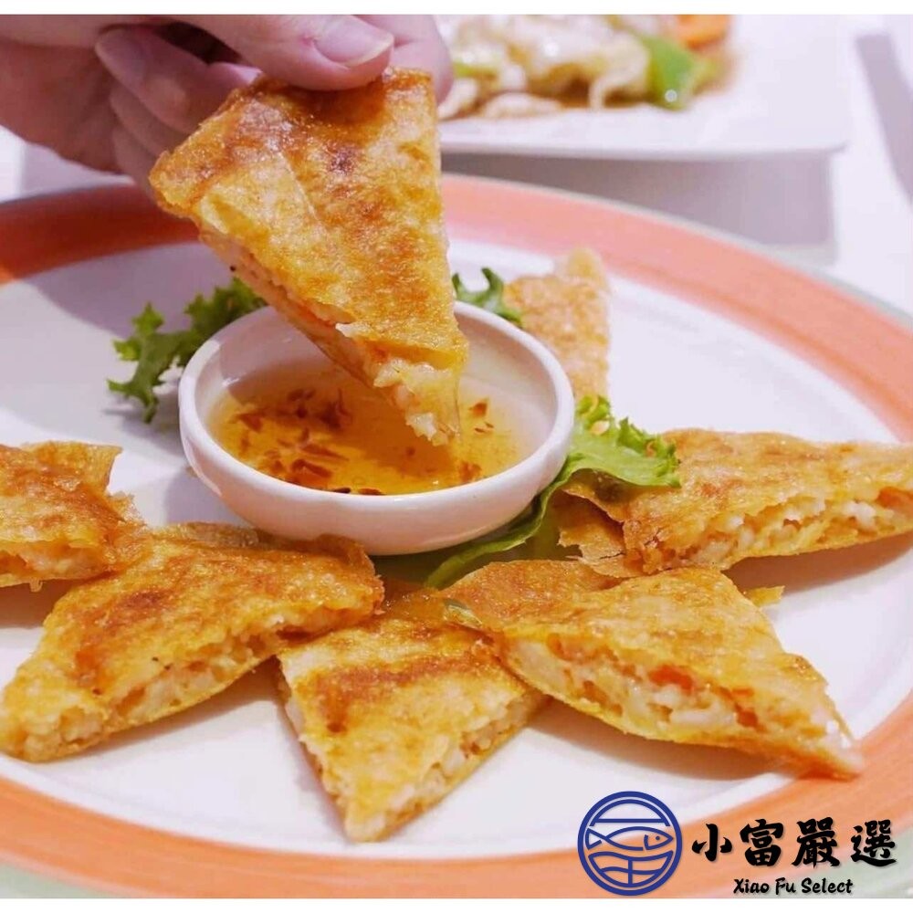 【小富嚴選】月亮花枝蝦餅 正宗泰式 花枝蝦餅 月亮蝦餅 真空包裝 (200g/片) 泰式 蝦餅 點心-細節圖6
