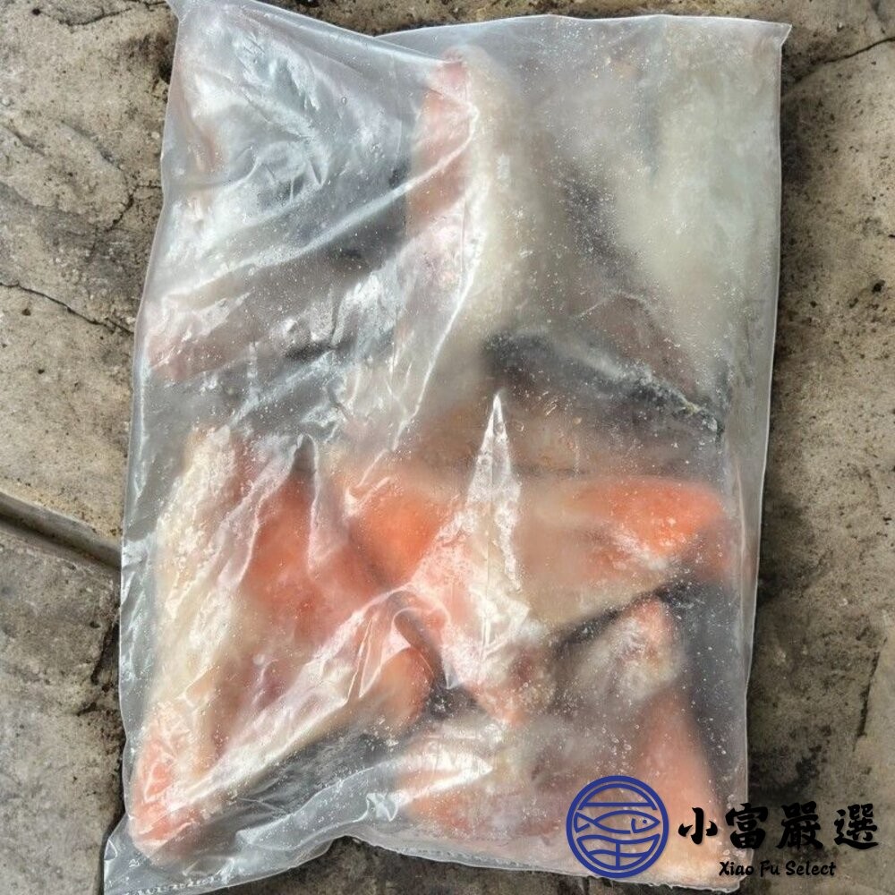 【小富嚴選】生鮭魚下巴 鮭魚下巴肉 鮭魚肉(1000g/包裝) 冰燻鮭魚 鮭魚塊 鮭魚切塊 鮭魚下巴-細節圖6
