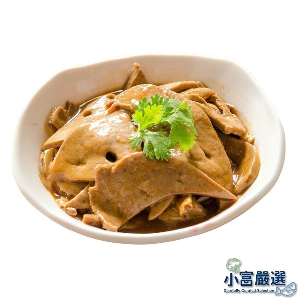 【小富嚴選】台灣 經典粉肝 麻油粉肝 豬肝片 豬肝 (300g/包) 小菜-細節圖2