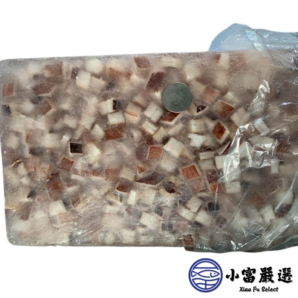 【小富嚴選】祕魯魷魚丁 魷魚翅丁 章魚燒用 祕魯魷魚丁 魷魚翅條 章魚燒專用 炸魷魚 (1000g/包) 魷魚頭 魷魚足-細節圖4