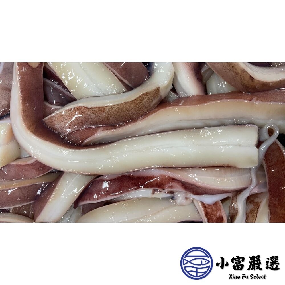 【小富嚴選】祕魯魷魚丁 魷魚翅丁 章魚燒用 祕魯魷魚丁 魷魚翅條 章魚燒專用 炸魷魚 (1000g/包) 魷魚頭 魷魚足-細節圖8