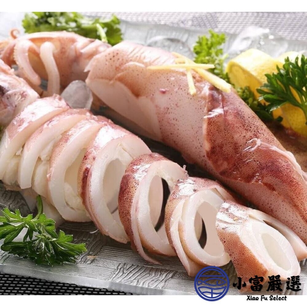 【小富嚴選】甜熟冰卷 熟冰捲 熟魷魚 熟凍 (170~200g/包) 解凍即食 下酒菜 餐廳 大規格-細節圖4