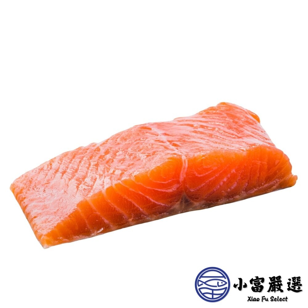 【小富嚴選】智利鮭魚 鮭魚菲力切塊P級 無紙板純重(150/200) 香煎鮭魚 露營食材-細節圖2