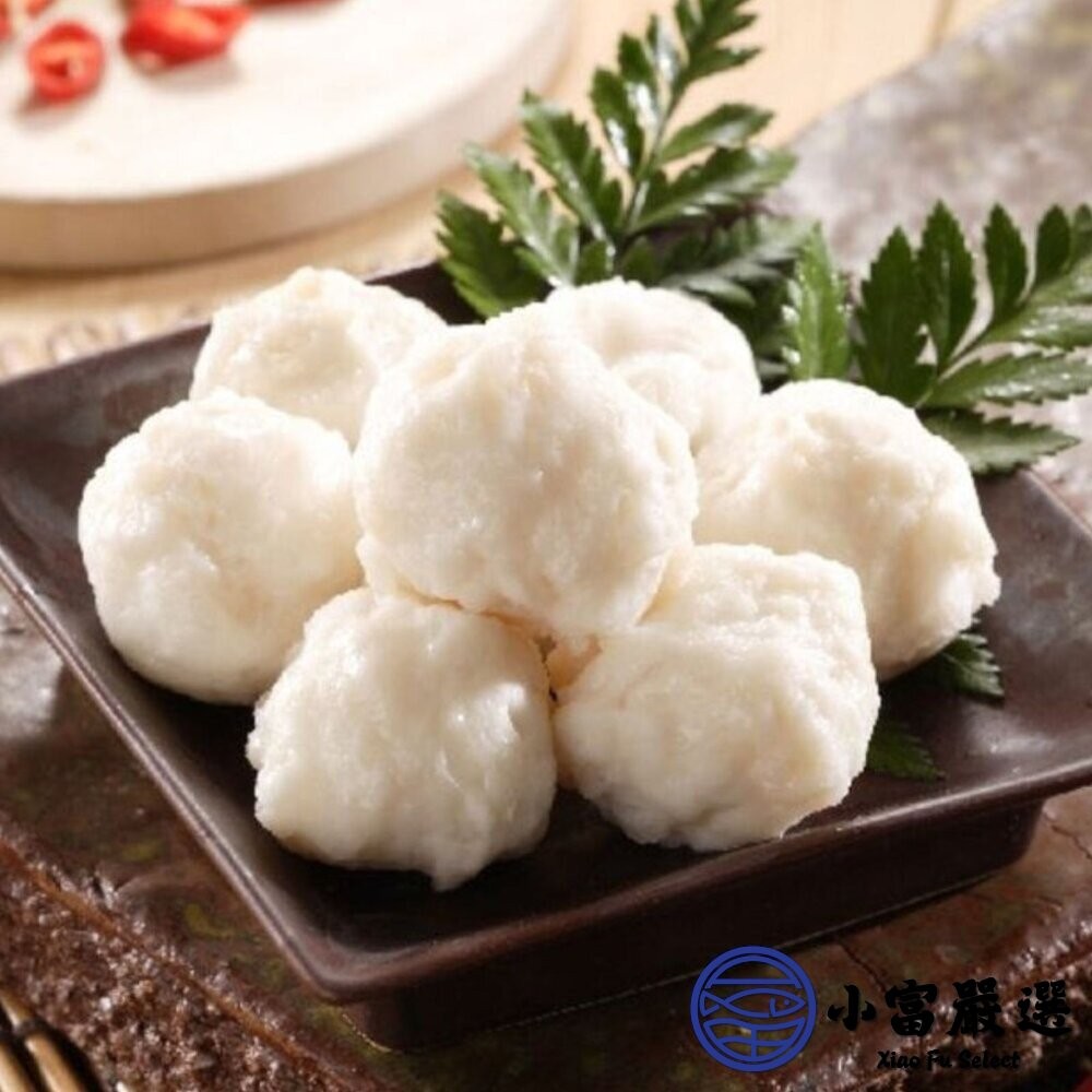 【小富嚴選】老師傅手作花枝丸 純手工製作 高品質原料 厚實花枝肉 (300g/包) 火鍋料 酥炸花枝丸 火鍋料 丸子類-細節圖3