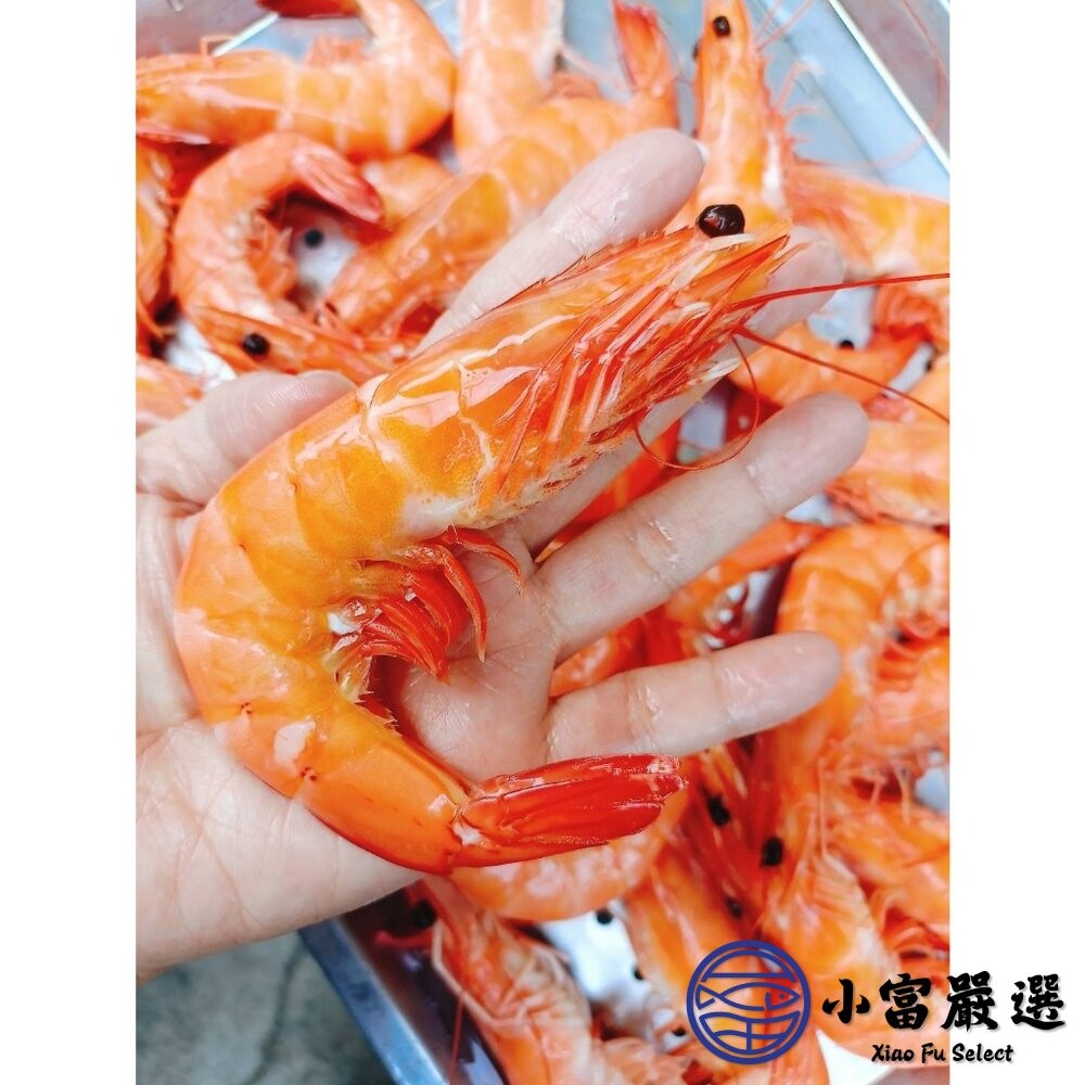 【小富嚴選】熟大白蝦 20/30 熟白蝦 超級大蝦 蝦肉Q彈 (1000g/盒) 送禮生鮮 火鍋海鮮 海鮮拼盤-細節圖3