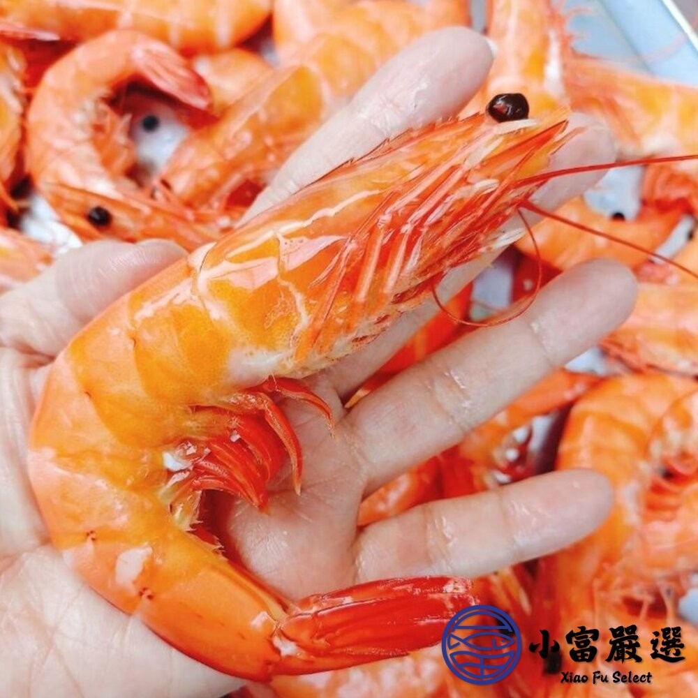 【小富嚴選】熟大白蝦 20/30 熟白蝦 超級大蝦 蝦肉Q彈 (1000g/盒) 送禮生鮮 火鍋海鮮 海鮮拼盤-細節圖6