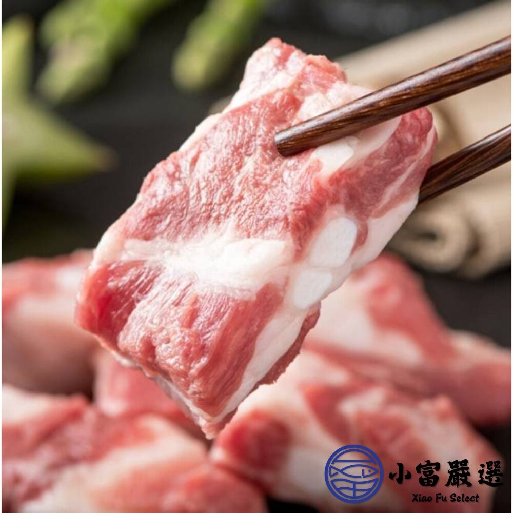 【小富嚴選】台灣溫體豬屠宰 頂級月亮軟骨切塊 真空包裝 豬軟骨 (600克/包) 月亮軟骨-細節圖3