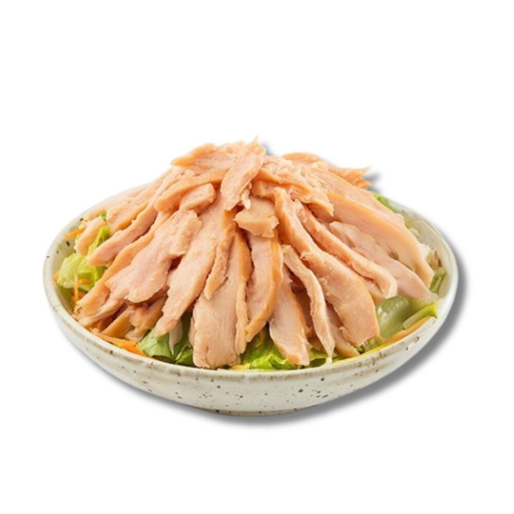 【小富嚴選】紅龍煙燻雞肉片 煙燻雞肉 煙燻口味 大品牌 台灣品牌 (1公斤/包)-規格圖4