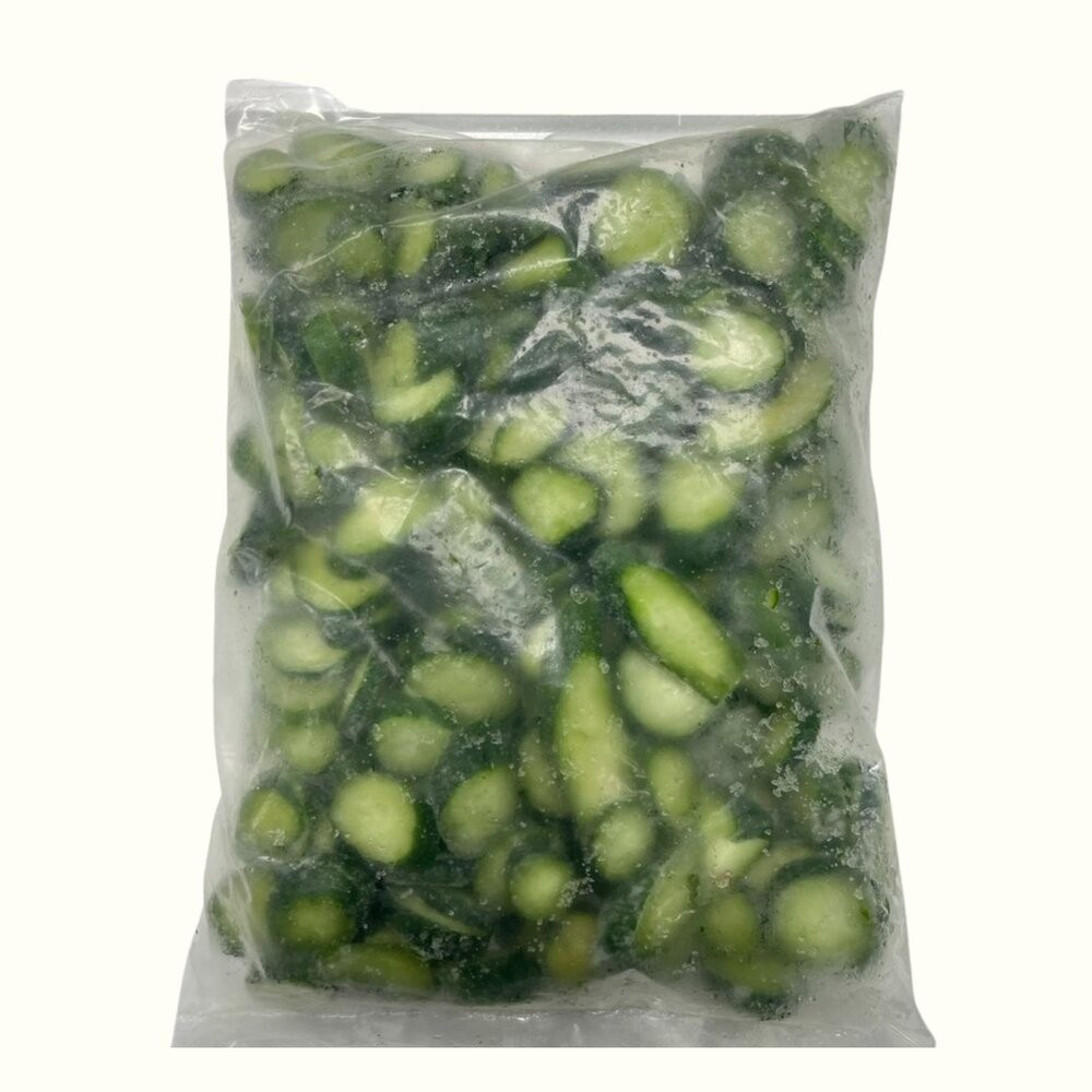 【小富嚴選】台灣小黃瓜 小黃瓜切片 黃瓜 蔬菜(1000g/包) 炒飯 牛排 料理配色 提味 小黃瓜汁-規格圖4