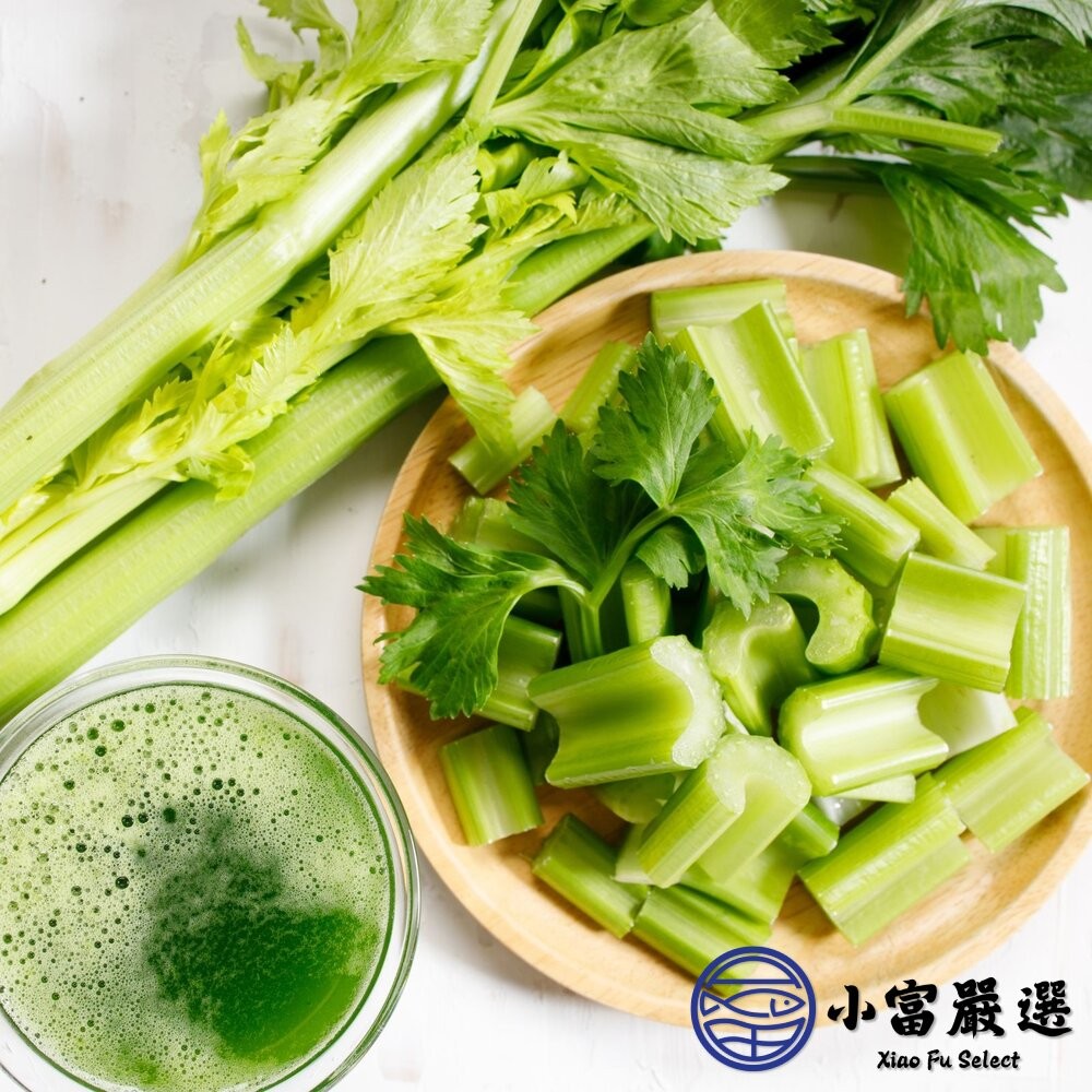 【小富嚴選】台灣芹菜(1000g/包)芹菜段 炒飯 牛排 料理配色 提味 芹菜汁-細節圖3