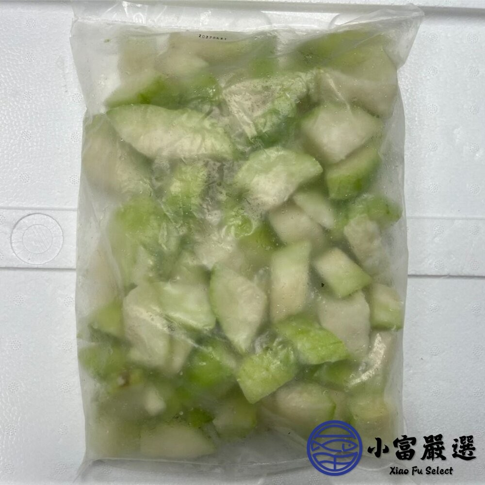 【小富嚴選】台灣菜瓜 菜瓜 炒菜瓜 絲瓜 菜瓜汁(1000g/包) 炒飯 牛排 料理配色-細節圖4