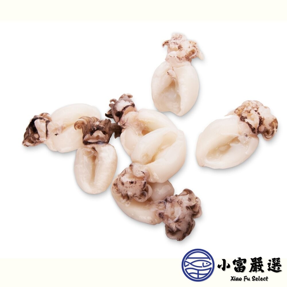 【小富嚴選】小花枝(約14隻/300g)鮮凍小花枝 冷凍花枝 小花枝仔 冷盤 熱炒 煮湯 炸物-細節圖2