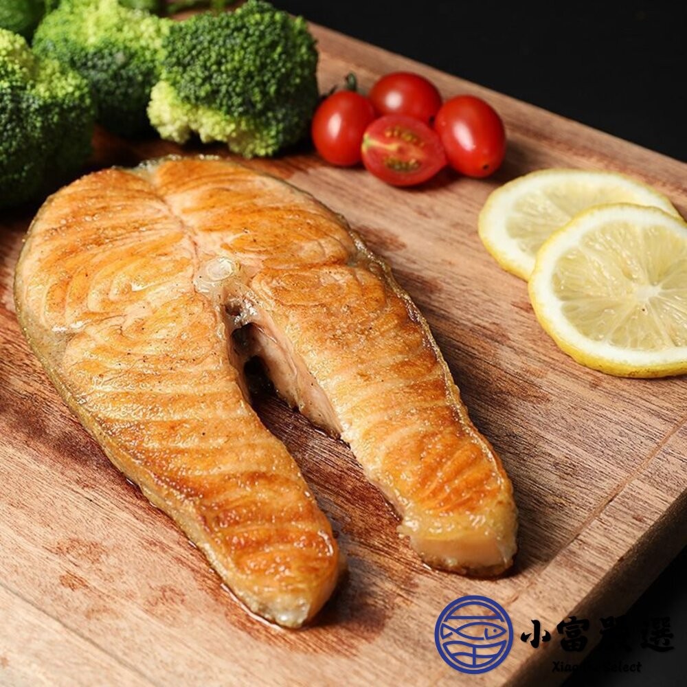 【小富嚴選】智利鮭魚厚切輪切 鮭魚排 鮭魚輪切厚切 (333g±5%) 鮭魚塊 鮭魚菲力 高品質 高CP值-細節圖2