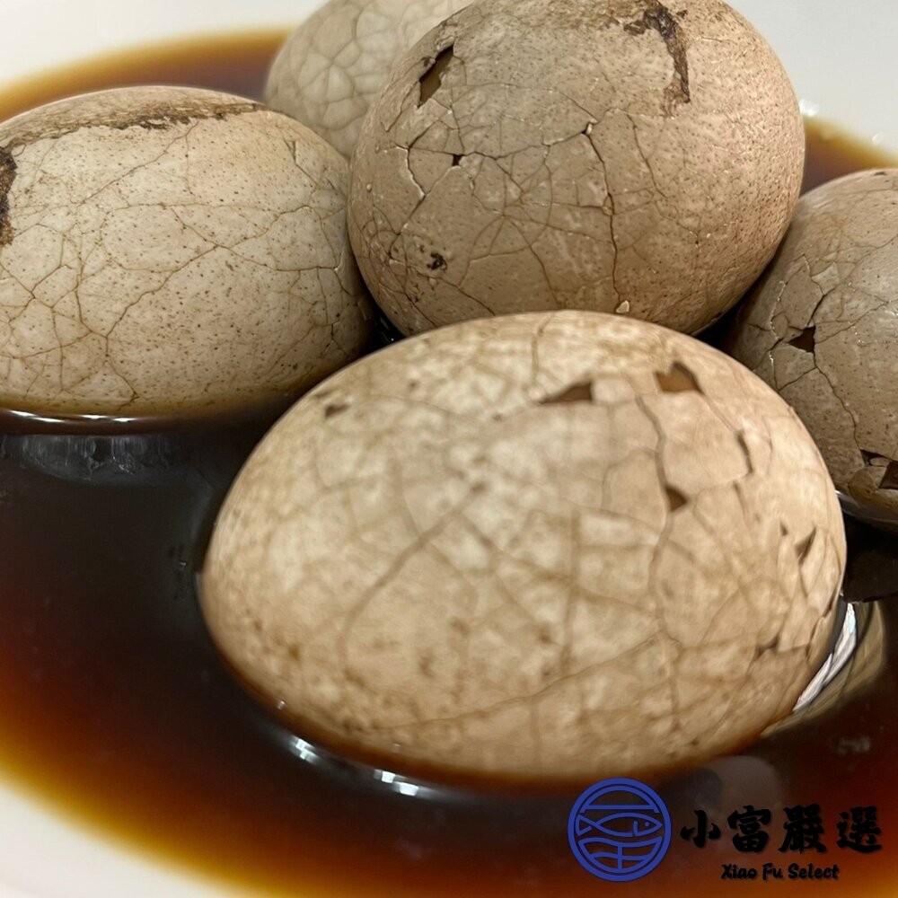 【小富嚴選】溏心茶葉蛋(1000g/10顆裝)古早味茶葉蛋 經典小吃 早餐 點心 宵夜 蛋白質 茶香蛋 古早味茶葉蛋-細節圖4