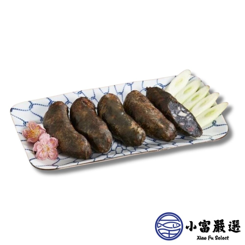 【小富嚴選】老牌墨魚香腸 6條(300克/包) 烏賊香腸 烤肉 燒烤 露營食材 家常菜 下酒菜 花枝香腸-細節圖2