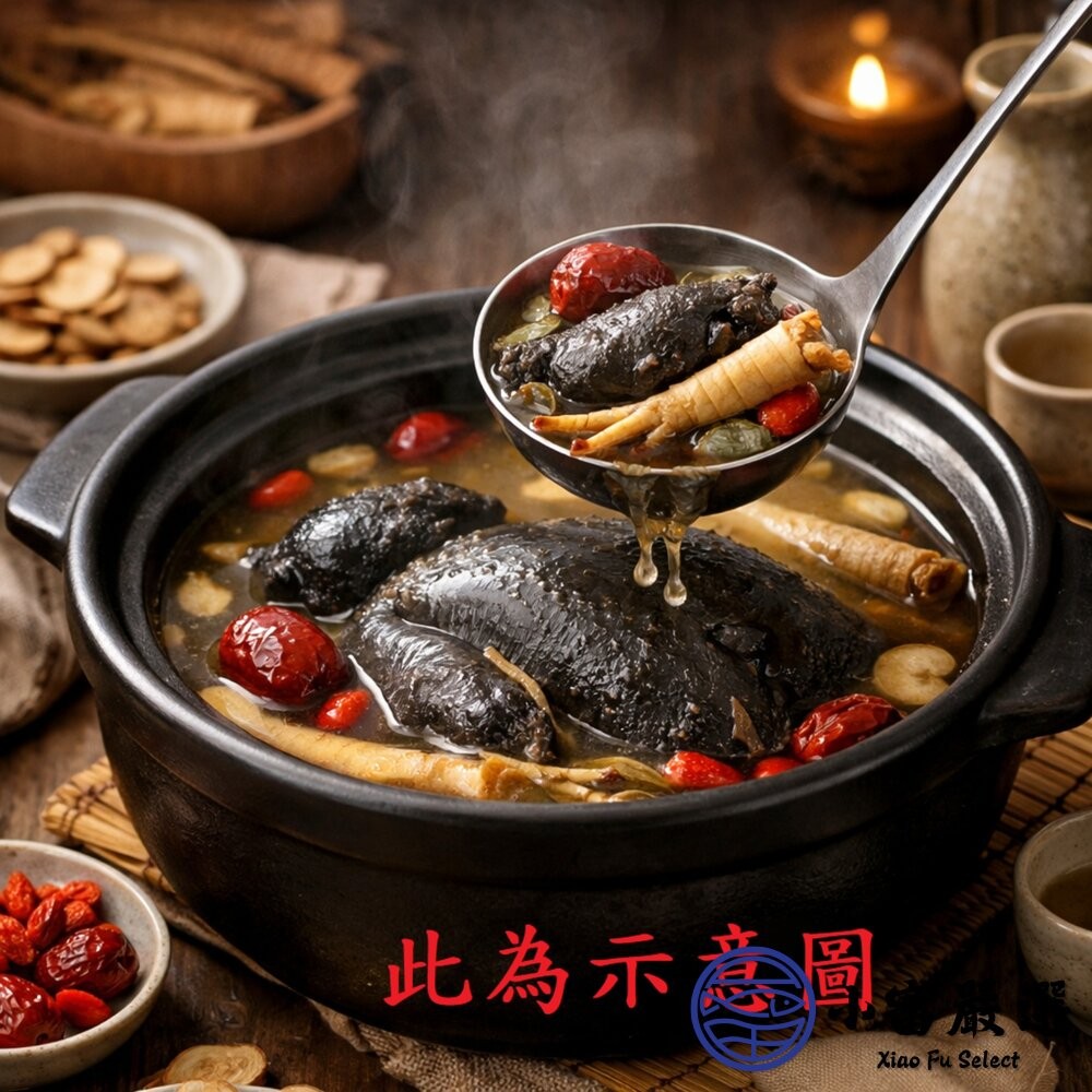 【小富嚴選】滋補首選 人蔘烏骨雞湯 冷凍真空包裝 加熱即食 2000G/袋4 即食 冷凍包裝 冷凍雞湯 雞湯頭-細節圖6