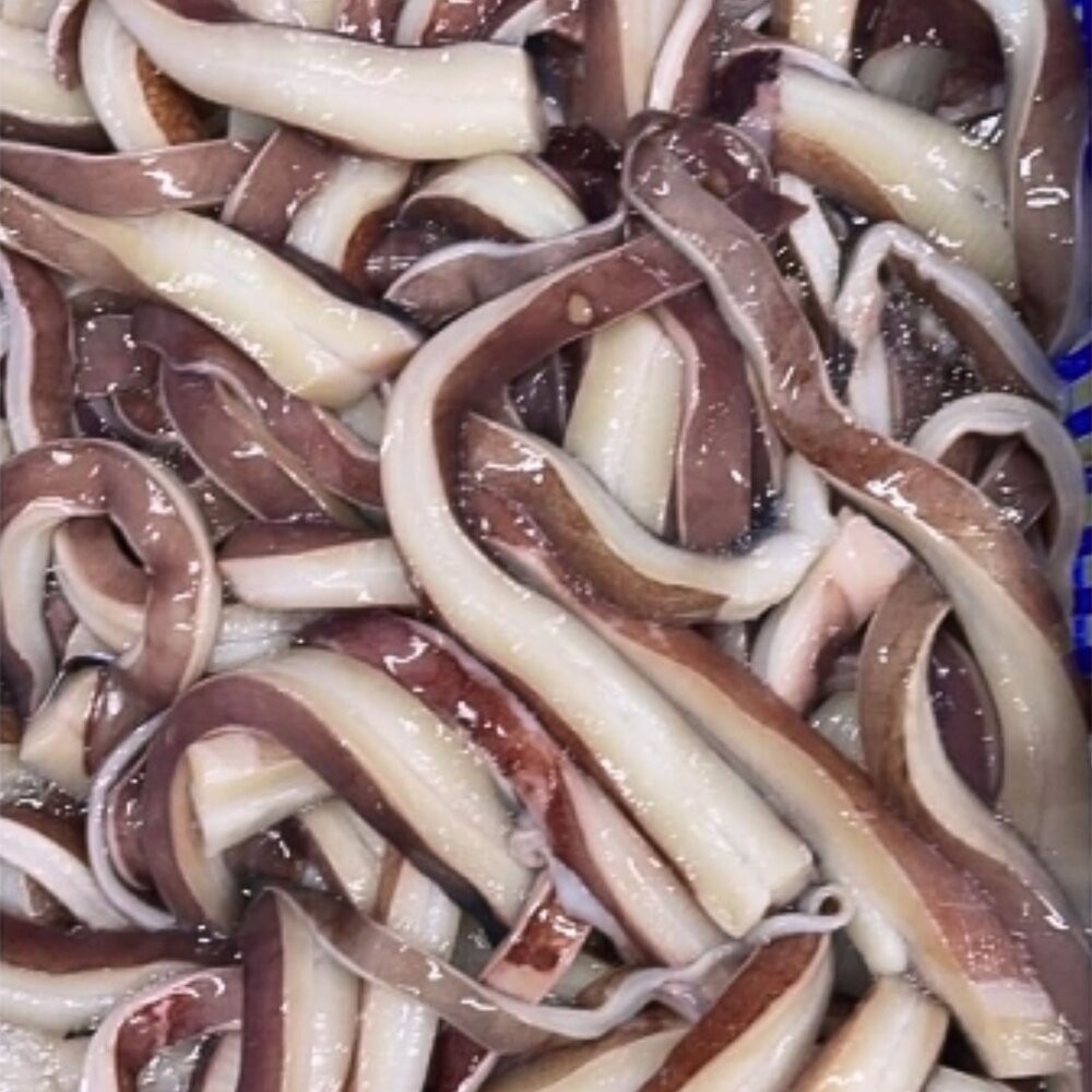 【小富嚴選】祕魯魷魚翅丁 魷魚翅條 章魚燒用 炸魷魚 (1000g/包) 魷魚 魷魚丁-規格圖7