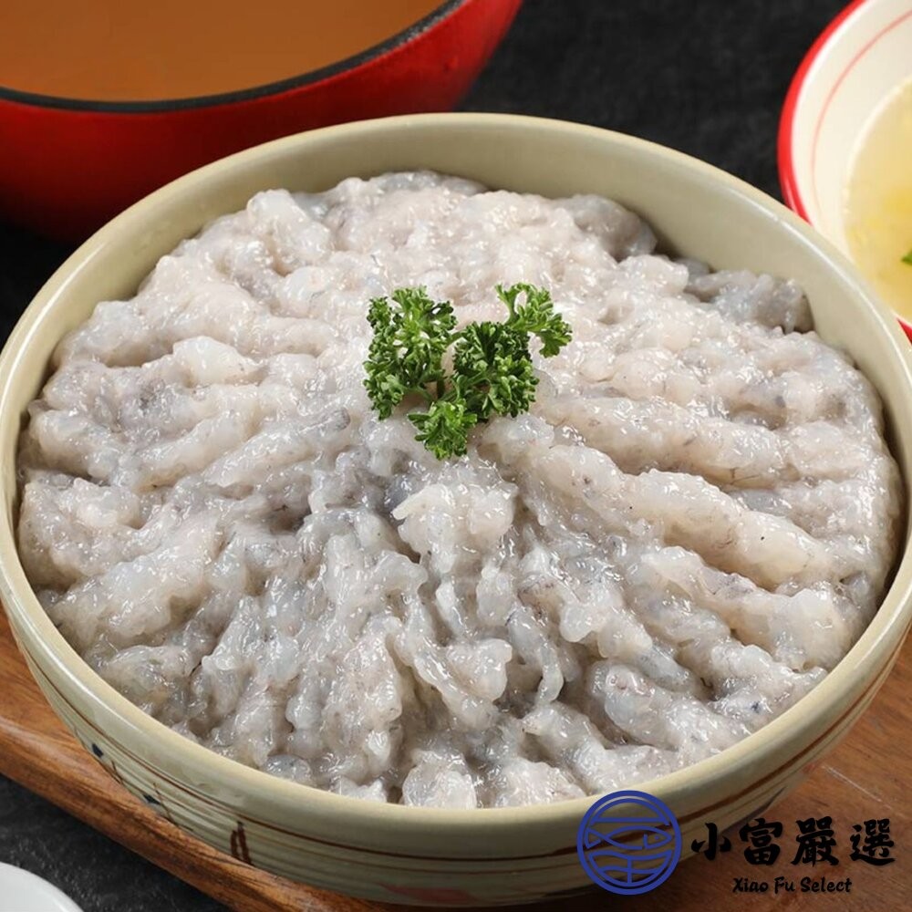 【小富嚴選】港式手工鮮蝦滑（90g/包） 獨享包 鮮蝦滑 冷凍食品 港式蝦滑-細節圖3