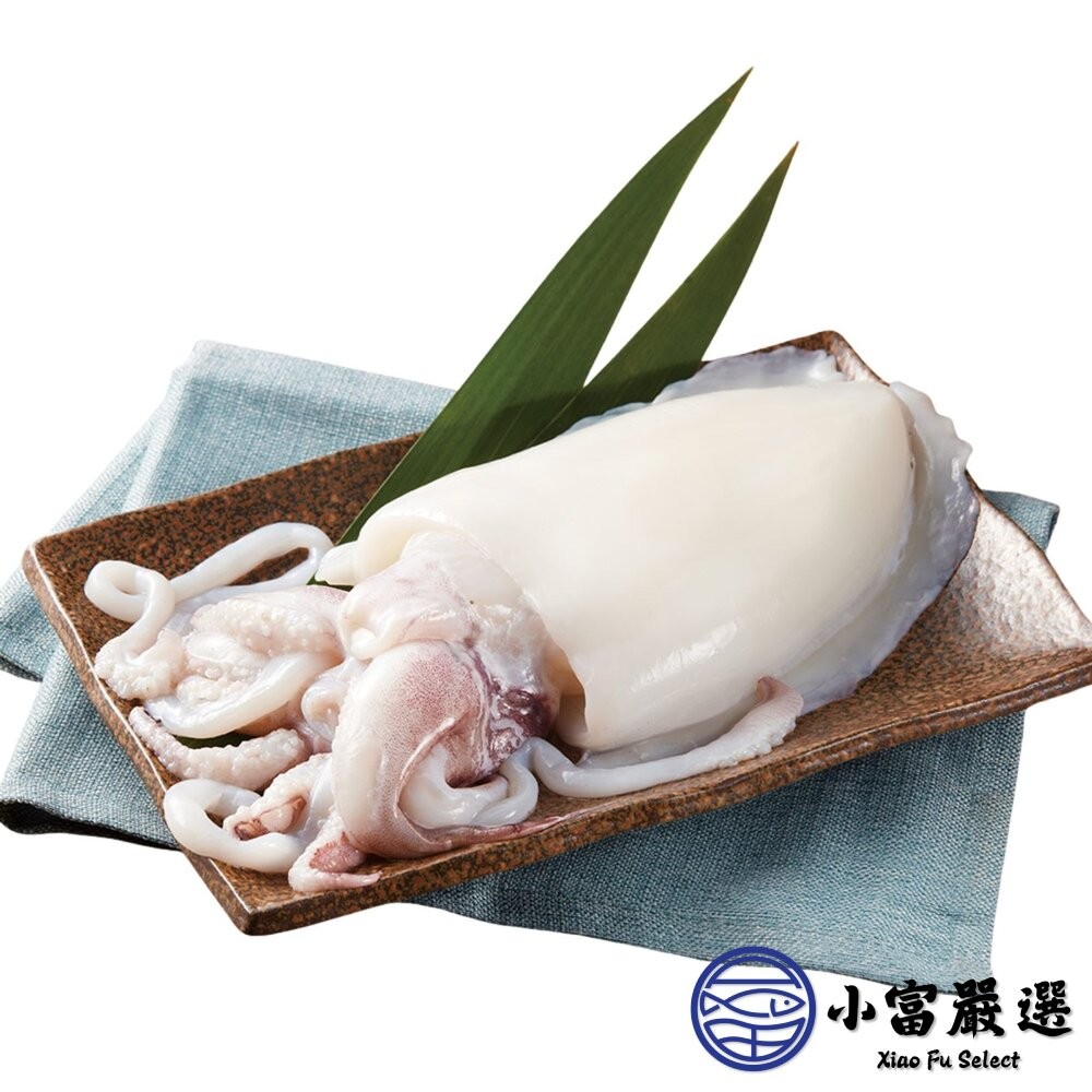 【小富嚴選】鮮甜野生急凍 二去花枝 (包冰25%) 200/300 300/400 400/500 三種規格 花枝 做湯-細節圖2