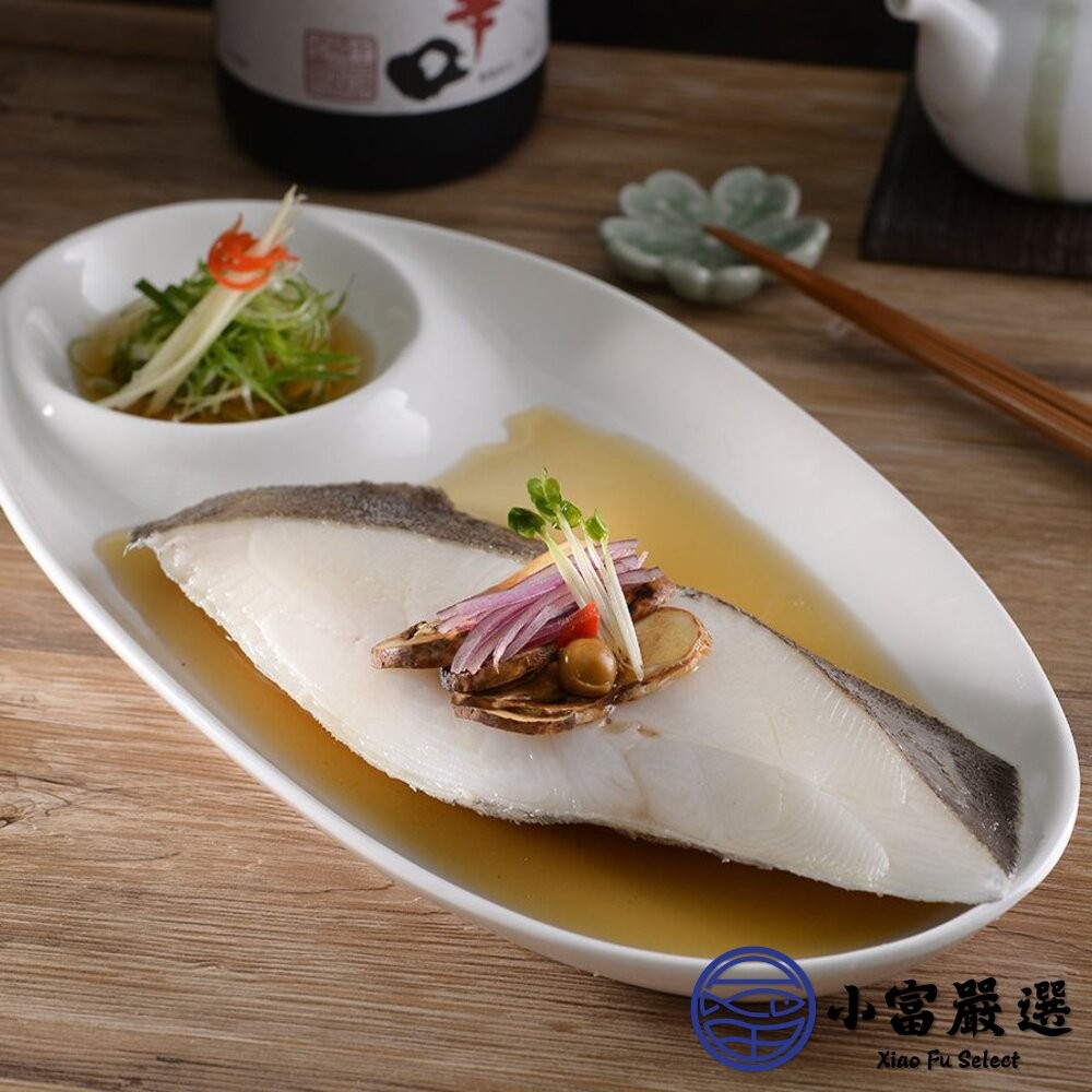 【小富嚴選】頂級厚切比目魚  比目魚片 大比目魚 半肚孔 比目魚 (500/550g) 清蒸比目魚-細節圖5