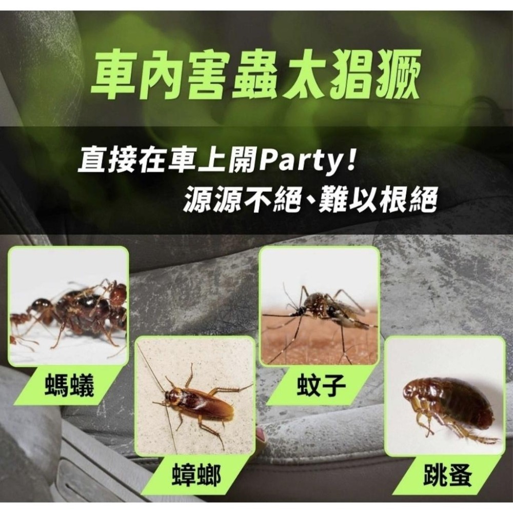 鱷魚 水性氣霧式殺蟲劑 抗菌 芳香 車用 汽車除蟲-細節圖2