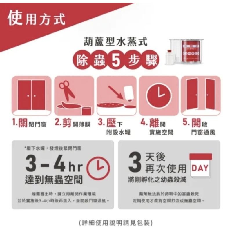 ［附發票、隔日配］鱷魚 水蒸式殺蟲劑15g 蒸煙式 必安住 噴效 雷達 興家安速-細節圖3
