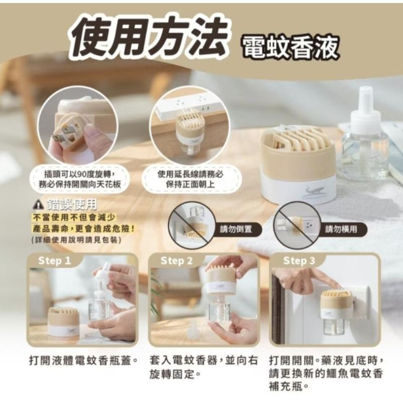 <附發票>鱷魚液體電蚊香液45mlx2入 小黑蚊 鱷魚液體電蚊香液/無香料-細節圖2