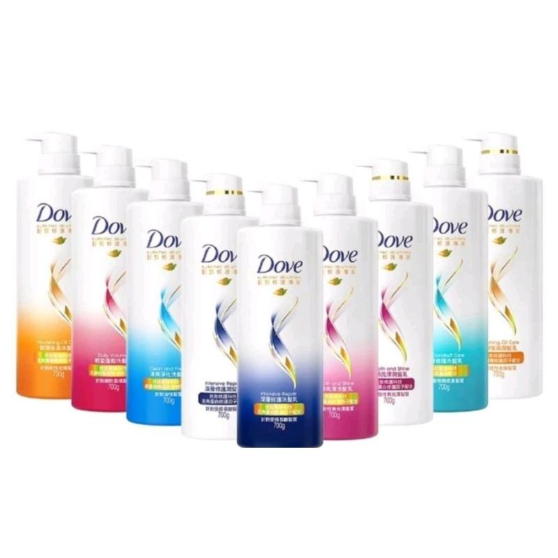 ［附發票］Dove 多芬洗髮乳 700ml 潤髮乳 700g 麗仕 澎澎-細節圖2