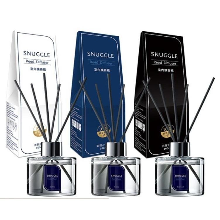 <附發票>SNUGGLE熊寶貝香氛室內擴香瓶100ml 香氛 室內擴香 薰香瓶 香氛精油蠟燭 小蒼蘭 白茶 鼠尾草 雪松-細節圖2