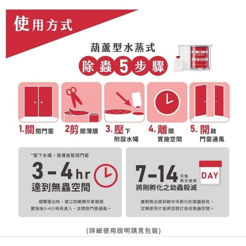 必安住 水蒸式殺蟲劑15G 鱷魚 20g3入/組 100g 噴效 氣霧式-細節圖4