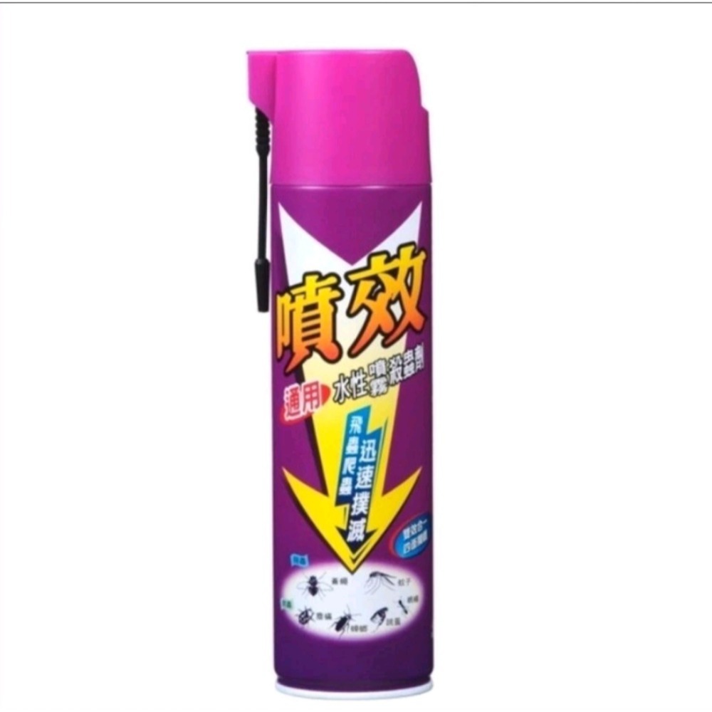 噴效 水性噴霧殺蟲劑600ml   16罐-規格圖3
