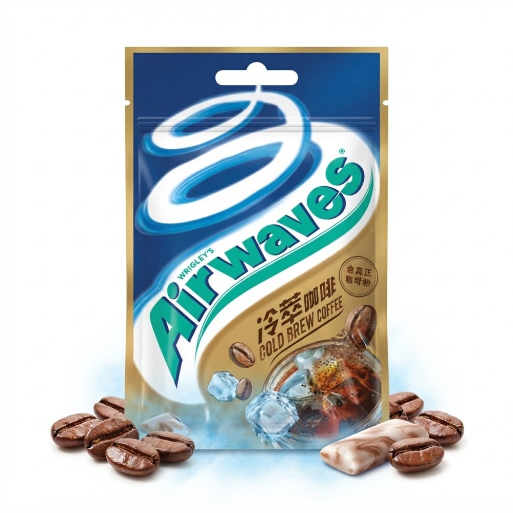 AIRwaves  extra 無糖口香糖 28g-規格圖1