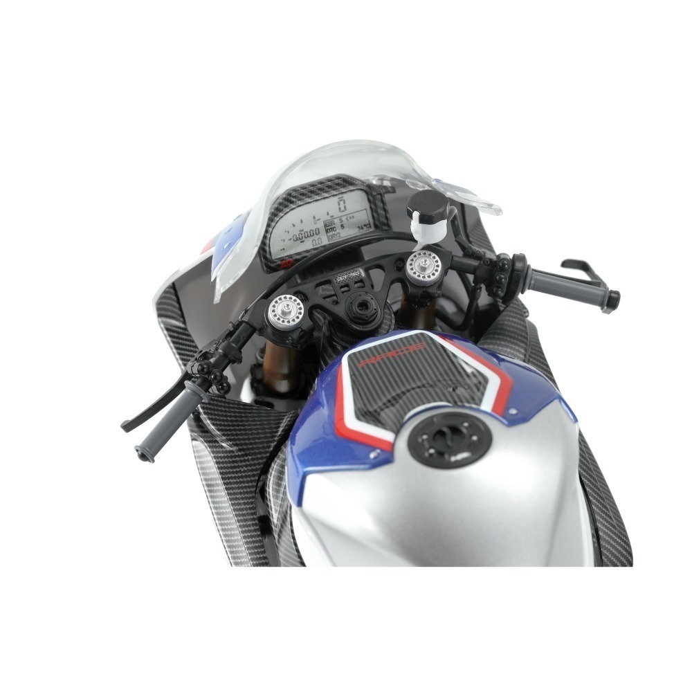 MENG MT-004S 1/9 BMW HP4 Race摩托車 (悅色版)-細節圖4